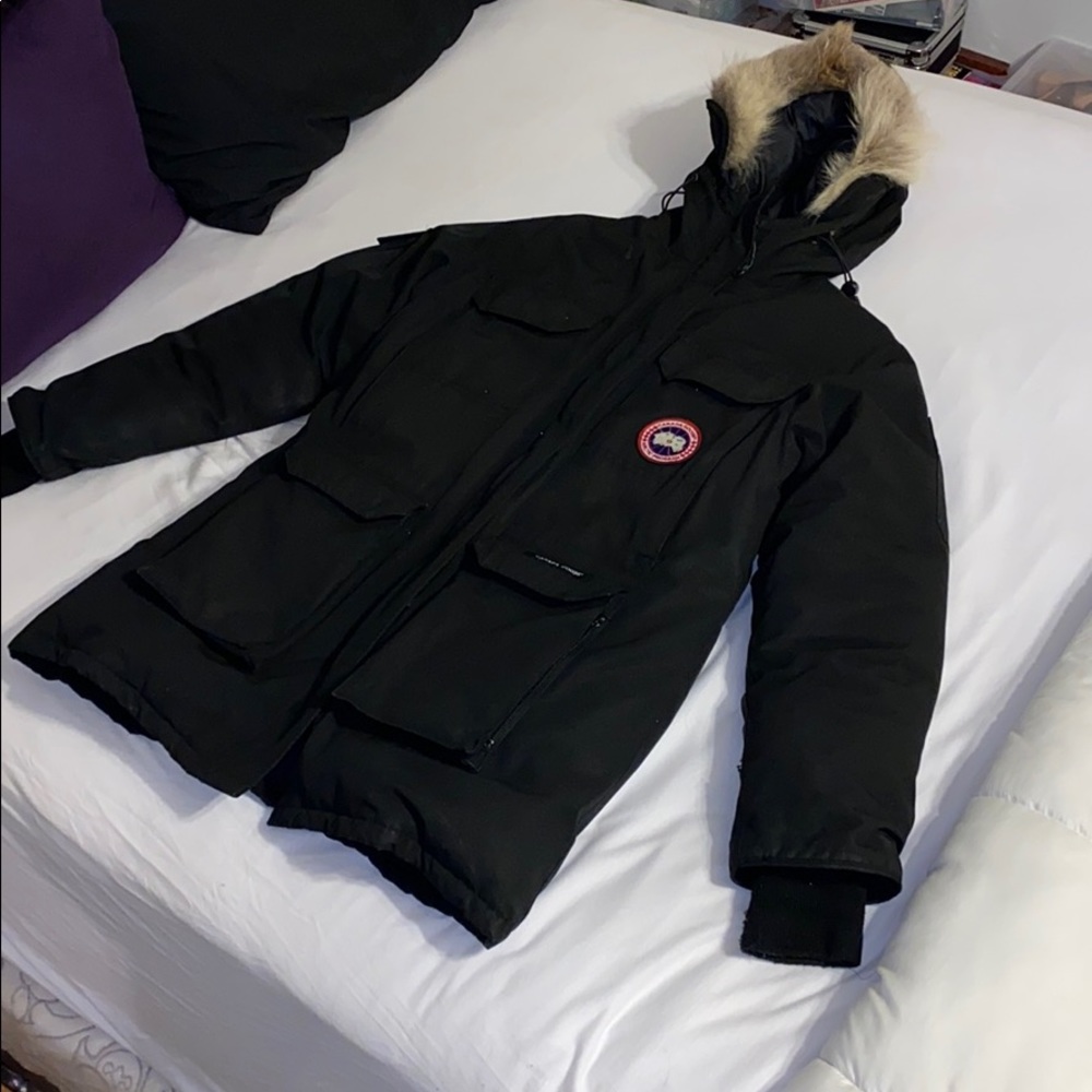 Canada Goose Expedition Multi-Pocket Parka Coat